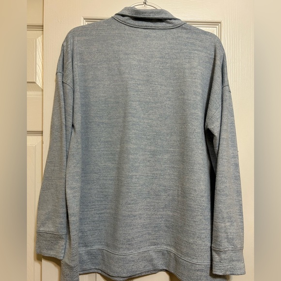 Haven Well Within Women's Light BLUE Quarter-Zip pullover - Picture 2 of 6